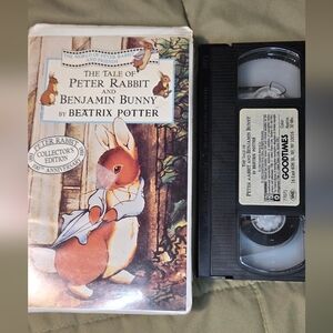 The Tale of Peter Rabbit & Benjamin Bunny VHS 100th Anniversary Edition
